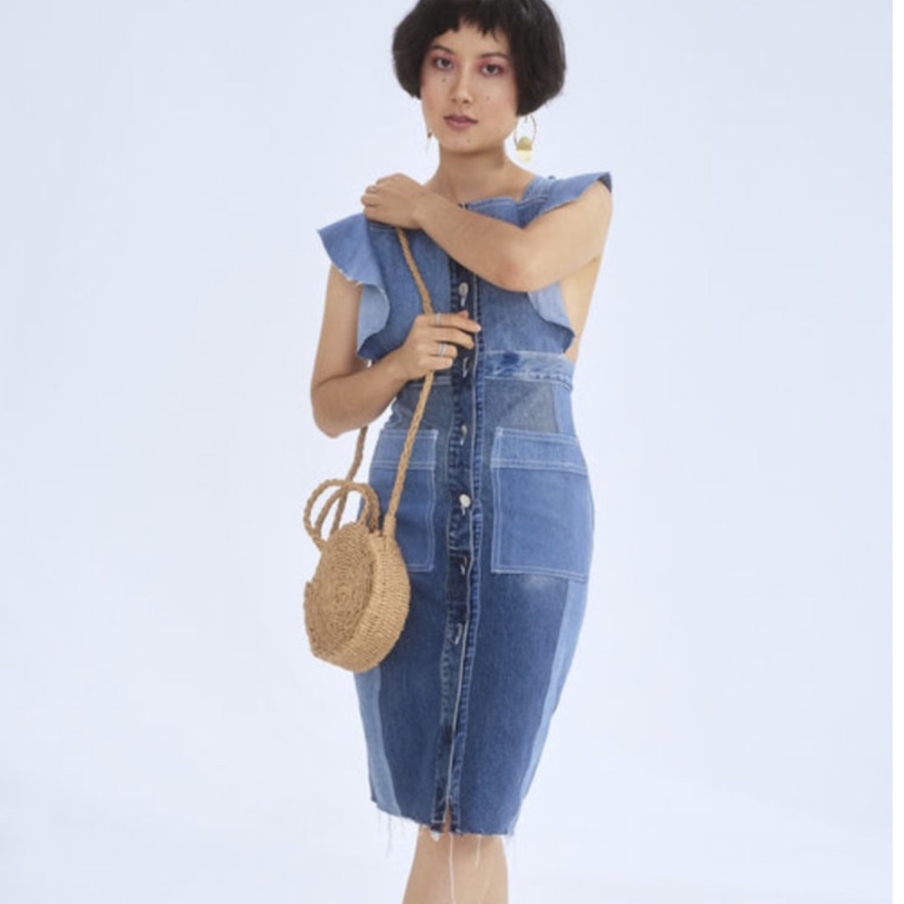 NWT Handmade Denim Dress